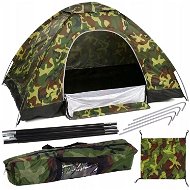 Hiking tent for 4 persons camouflage 2 × 2.5 m - Tent