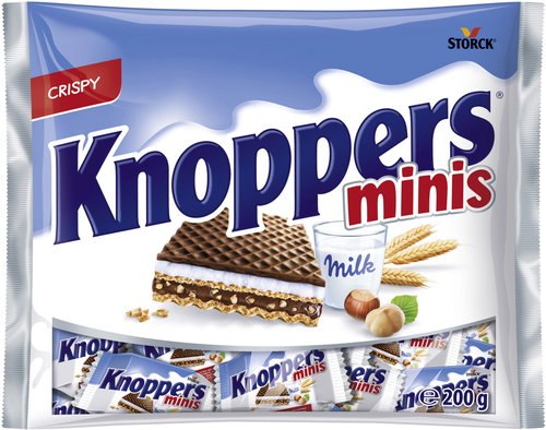 Storck Knoppers minis 200 g - Cookies - Main image