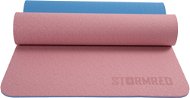 Fitness szőnyeg Stormred Yoga mat 8 Pink/grey - Podložka na cvičení