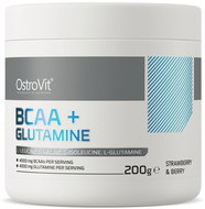 OstroVit - BCAA + Glutamine, 200 g, Strawberry/Blueberry - Dietary Supplement