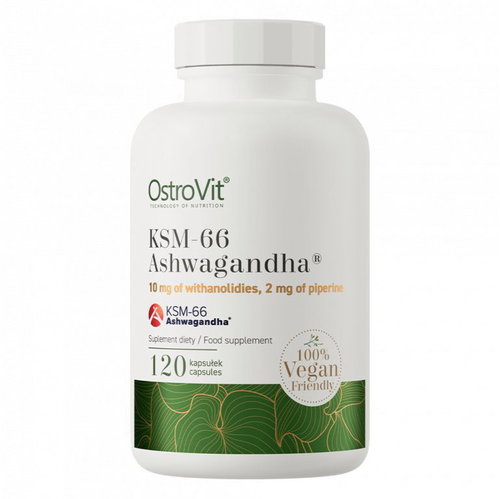 OstroVit - KSM-66 Ashwagandha VEGE, 120 capsules - Ashwagandha - Main image