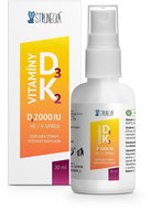 STRUNECKÁ Vitamin D3 2000 IU + K2 ve spreji 30 ml - Vitamíny
