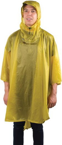 Sea to summit Poncho 15D Ultra-Sil® Lime - Raincoat - Main image