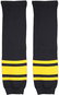 Hockey Socks MERCO Multipack 2 pcs Loko junior black-yellow - Hokejové štulpny