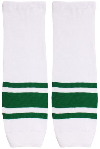 MERCO Multipack 2 pcs Loko junior white-green 1 pair - Hockey Socks - Main image