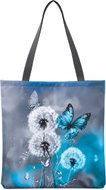 STYLE4 Dámská taška z kočárkoviny, Pampelišky a motýli - Shopping Bag
