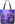 Pram-fabric bag, purple garden