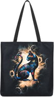 STYLE4 Dámská taška z kočárkoviny, Barevná kočka - Shopping Bag