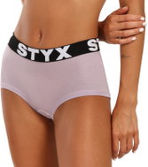 Styx Women's merino boy-leg knickers pink (INT1164) M - Thermal Underwear