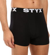 Styx Men's merino boxers with sports elastic black (GT0960) 3XL - Thermal Underwear