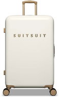 SUITSUIT Fusion White Swan M, white - Suitcase
