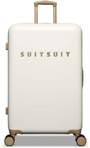 SUITSUIT Fusion White Swan M, white - Suitcase - Main image