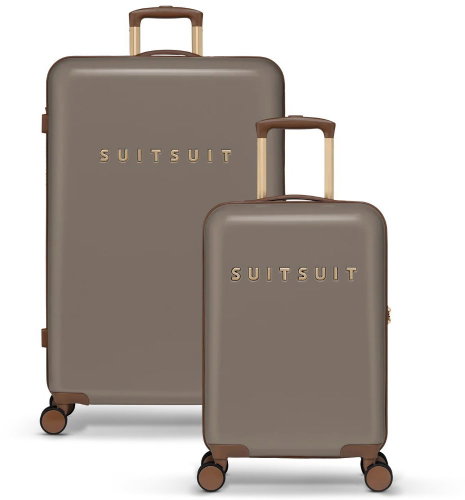 SUITSUIT® Fab Seventies Taupe, 2 pcs, brown - Case Set - Main image