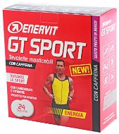ENERVIT GT Sport (24 tabliet) lesné ovocie + kofeín - Energetické tablety