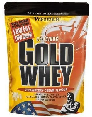 Weider Gold Whey, 500g, Salted Caramel - Protein - Main image