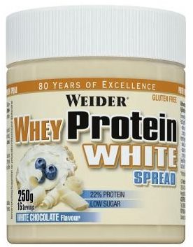 Weider Whey Protein White spread white chocolate 250g - Protein Puree - Main image