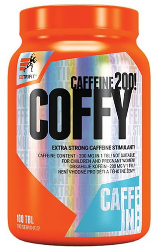 Extrifit Coffy 200 mg Stimulant 100 tbl - Stimulant - Main image