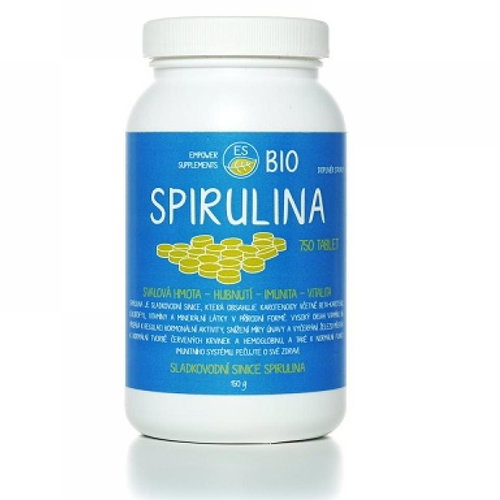 ES BIO Spirulina 750tbl. - Dietary Supplement - Main image