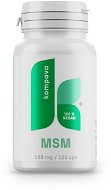 Kompava MSM, 500mg, 120 capsules - Joint Nutrition