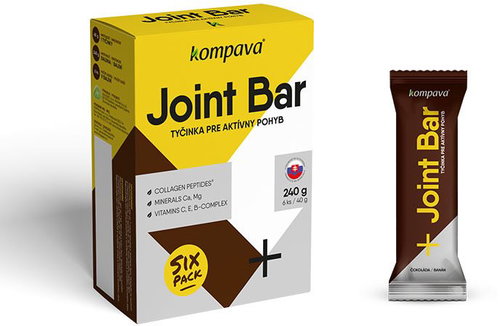 Kompava Joint Bar Six Pack, 6 x 40g, Chocolate-Banana - Protein Bar - Main image