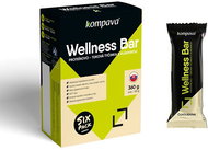 Kompava Wellness Bar Six Pack, 6 x 40g, Chocolate-Almond - Protein Bar