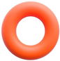 Surtep Posilovač prstů a zápěstí Ring oranžový / 23 kg - Posilovač prstů