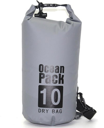 Surtep Ocean waterproof shoulder bag 10 l grey - Waterproof Bag - Main image