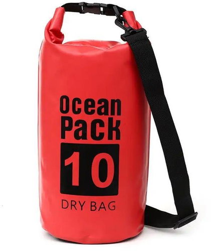 Surtep Waterproof Ocean shoulder bag 10 l red - Waterproof Bag - Main image