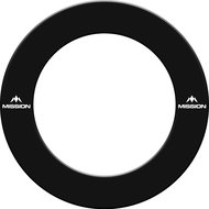 Mission Surround Black with logo - Dartboard Catch Ring