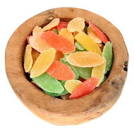 WORLD OF NUTS Pineapple slices MIX (mixture of 4 types) 250g - Dried Fruit