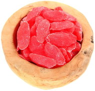 WORLD OF NUTS Pineapple slices with strawberry flavour 100g - Dried Fruit