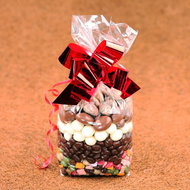 WORLD OF NUTS Gift bag 1kg Nutty - chocolate mix 7 - Nuts