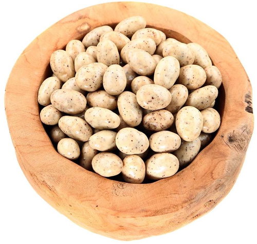 NUT WORLD Almonds in white chocolate coating with coffee 100g - Nuts - Main image
