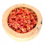 WORLD OF NUTS Papaya cubes 8-10mm without added sugar natural 100g - Dried Fruit