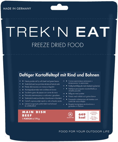Trek'n Eat Tuscan beef delicacy with potatoes and beans - MRE - Main image