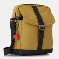 Hedgren Men's Great American Heritage Quest mustard olive bag - Shoulder Bag
