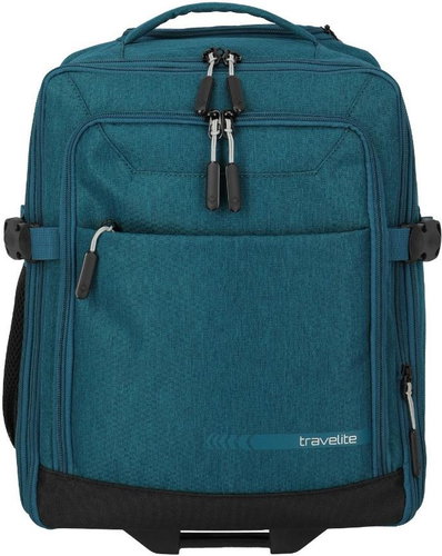 Travelite Kick Off Trolley Backpack Petrol - Backpack - Main image