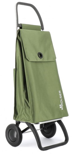 Rolser Akanto MF 2, khaki green - Shopping Trolley - Main image