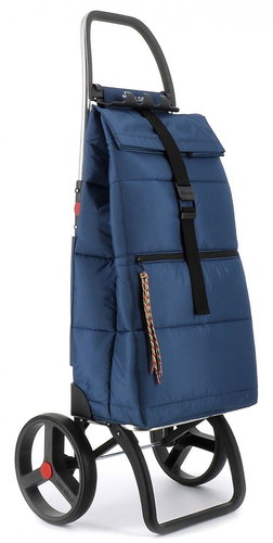 Rolser BIG Polar 2Logic RSG with large wheels, Marino -blue - Shopping Trolley - Main image