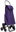 With stair wheels, purple