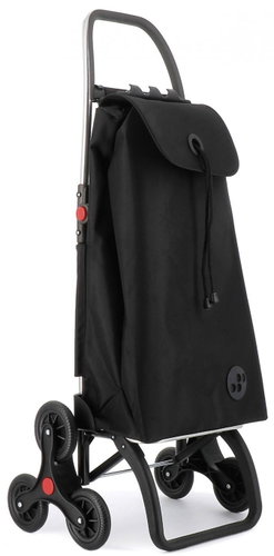 Rolser I-Max MF 6 Logic with stair wheels, black - Shopping Trolley - Main image