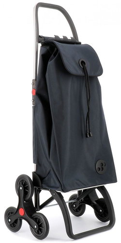 Rolser I-Max MF 6 Logic with stair wheels, grey - Shopping Trolley - Main image