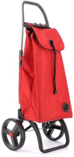 Rolser I-Max MF 2 Logic RSG with large wheels, red - Shopping Trolley - Main image