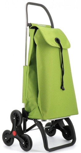 Rolser I-Max Ona 6 with stair wheels, lime - Shopping Trolley - Main image