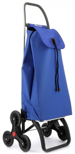Rolser I-Max Ona 6 with stair wheels, blue - Shopping Trolley - Main image