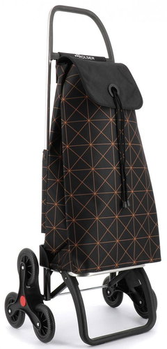 Rolser I-Max Star 6 with stair wheels, black-orange - Shopping Trolley - Main image