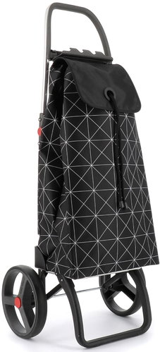 Rolser I-Max 2 Logic Star RSG, black and white - Shopping Trolley - Main image