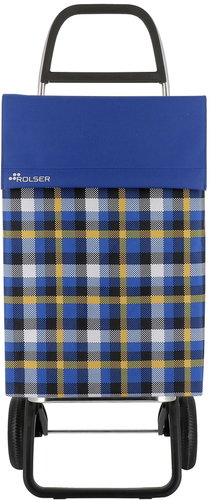 Rolser Jean Scottish 2, modrá - Nákupná taška na kolieskach - Hlavný obrázok