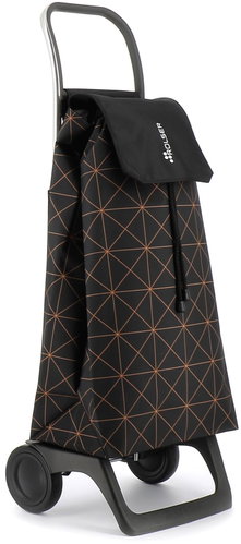 Rolser Jet Star Joy, black and orange - Shopping Trolley - Main image