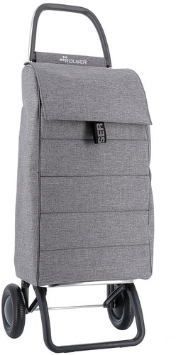 Rolser Jolie Tweed 2, sivá - Nákupná taška na kolieskach - Hlavný obrázok